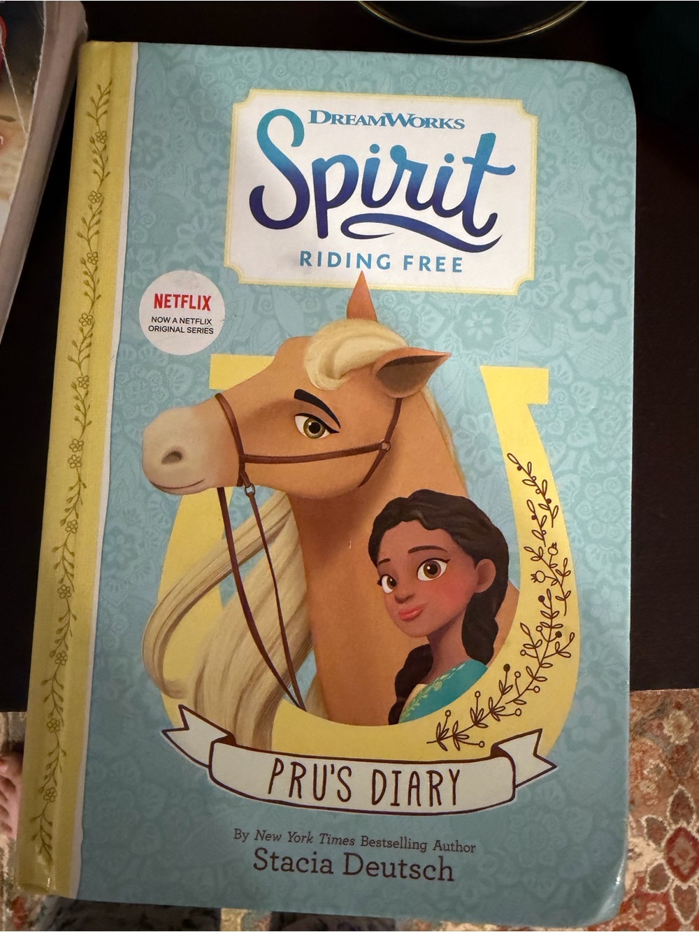 DreamWorks Spirit Riding Free: Pru's Diary Turquoise Cover